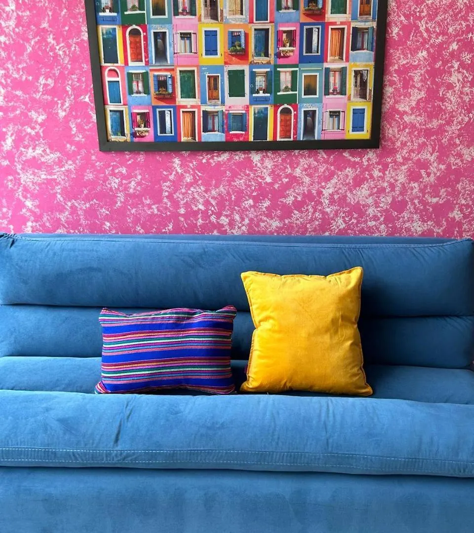 Chic Mexican 2Br Apt In The Heart Of Cancún Lägenhet